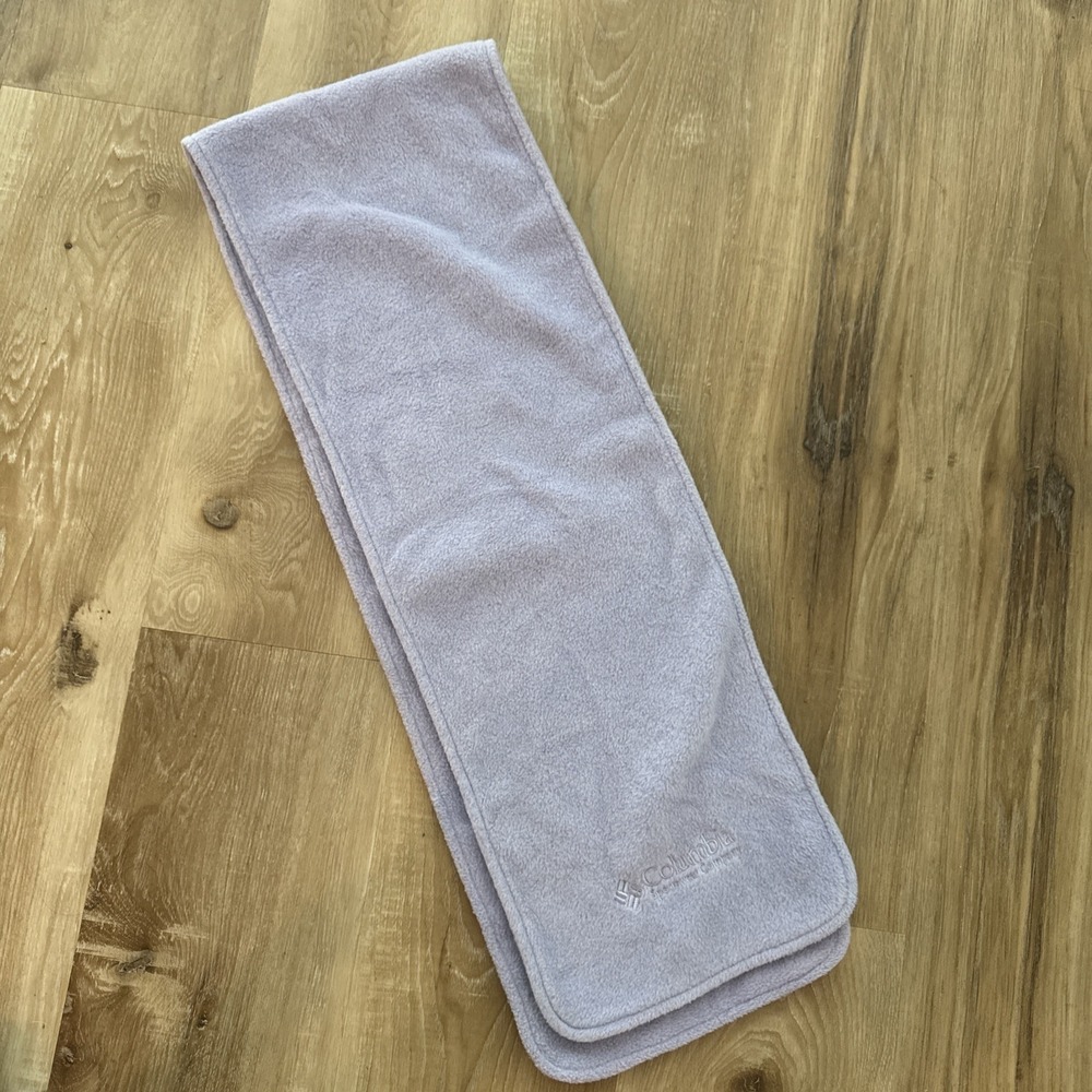 Columbia Fleece Scarf Light Purple